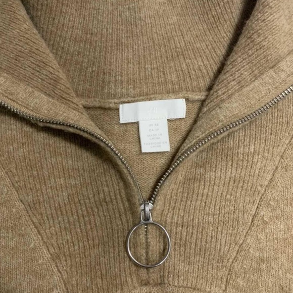 H&M Half Zip Knit Sweater - Picture 4 of 5